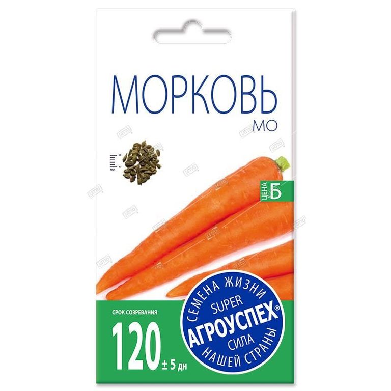 Морковь Мо, семена Агроуспех 2г АГРОУСПЕХ