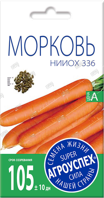 Морковь НИИОХ 336, семена Агроуспех 2г АГРОУСПЕХ