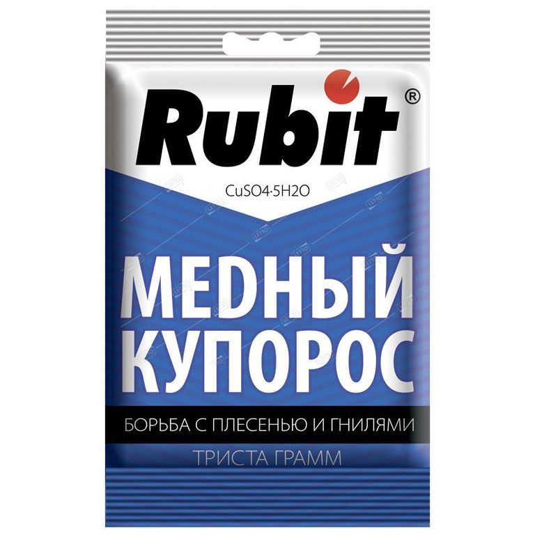 Медный купорос Рубит 300 г от болезней раст. (30)