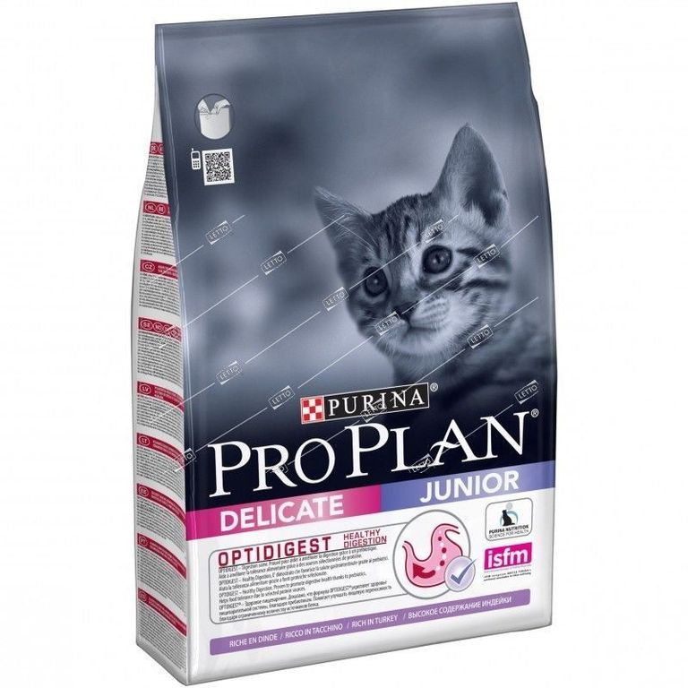 Корм для котят с чувствительным пищеварением Индейка 400 г PURINA Pro Plan