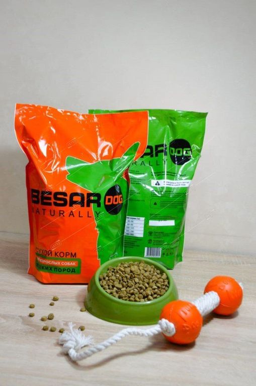 Корм для взрослых собак мелких пород 2,5 кг (4) BESAR