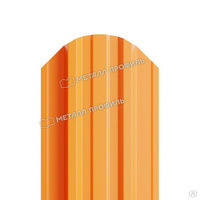 Штакетник металлический Trapeze Полиэстер 0.45 мм Чистый оранжевый