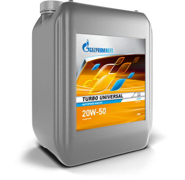 Минеральное Масло моторное Gazpromneft Turbo Universal 20w50 API CD 5л