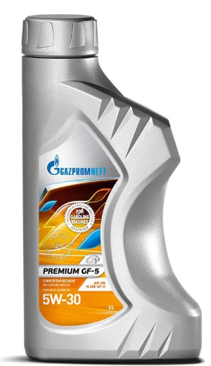 Синтетическое Масло моторное Gazpromneft Premium JK 5w30 API SN, ILSAC GF-5 1л