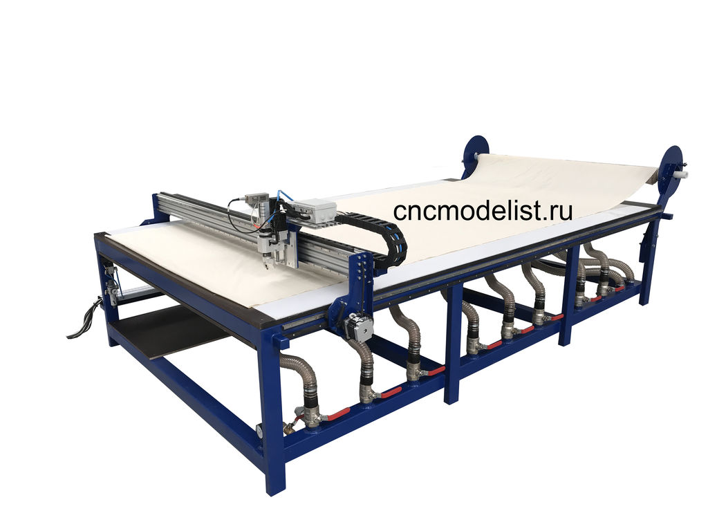 Режущий планшетный плоттер-1625 раскройный комплекс для ткани, цена в  Москве от компании ЧПУ-Моделист