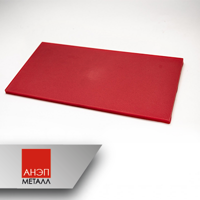 Полиуретан пластина красная 30 мм ТУ 2292-003-45130869-2004 9,4 кг