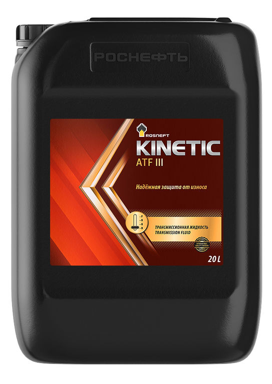 Жидкость для автоматических коробок передач Роснефть Kinetic ATF III 20 л