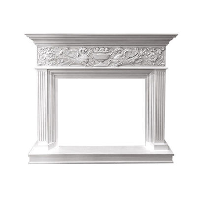 Деревянный портал Dimplex Palace Sym. DF3020-EU/INT Белый с серебром