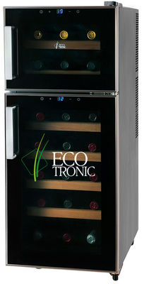 Отдельностоящий винный шкаф 1221 бутылка Ecotronic WCM2-21DE