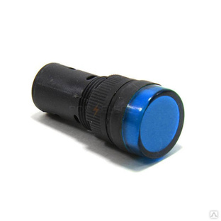Лампа AD16DS(LED)матрица d16мм синий 230В AC ИЭК арт. BLS10-ADDS-230-K07-16 