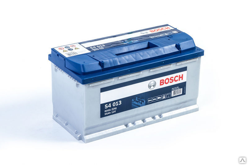 Аккумулятор 95е 595 402 080 S4 Silver (S40 130) Bosch