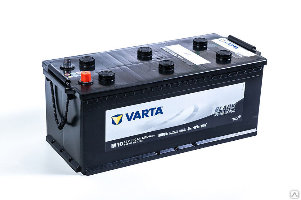 Аккумулятор VARTA Vst Стандарт 6СТ-190 евро.конус