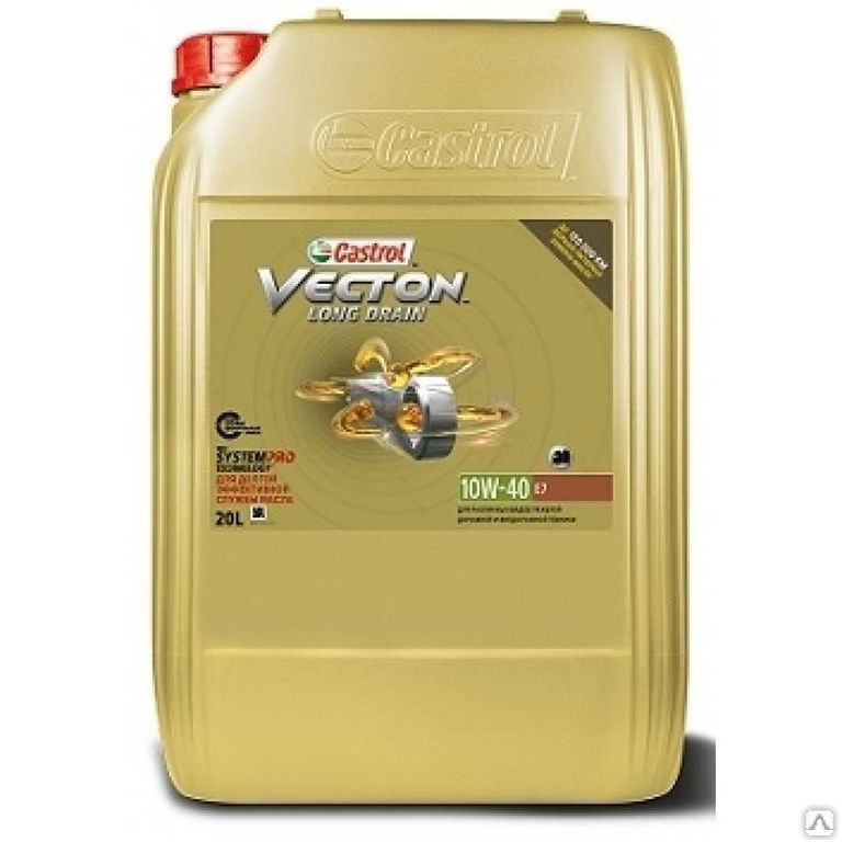 Моторное масло CASTROL Vecton Long Drain 10W-40 20 л