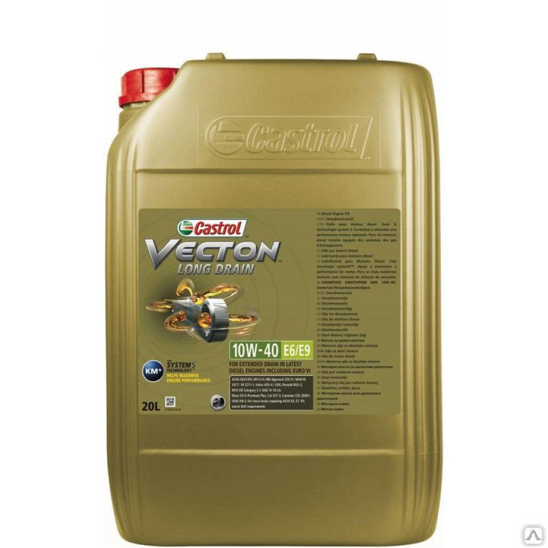 Моторное масло CASTROL Vecton Long Drain 10W-40 20 л.