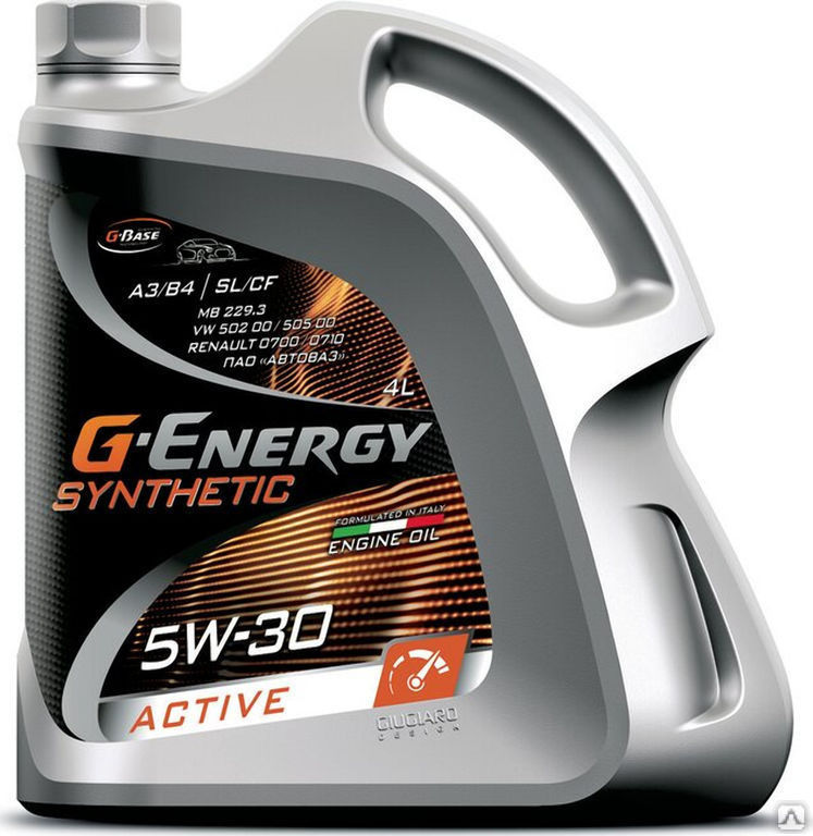 Масло моторное G-Energy Synthetic Active 5W30 4 л.