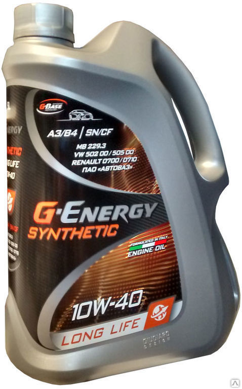 Масло G-Energy Synthetic Long Life 10W40