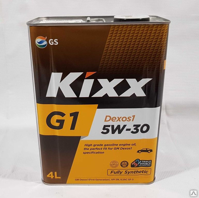 Масло моторное Kixx G1 Dexos1 5W-30 SN Plus /4л синт.