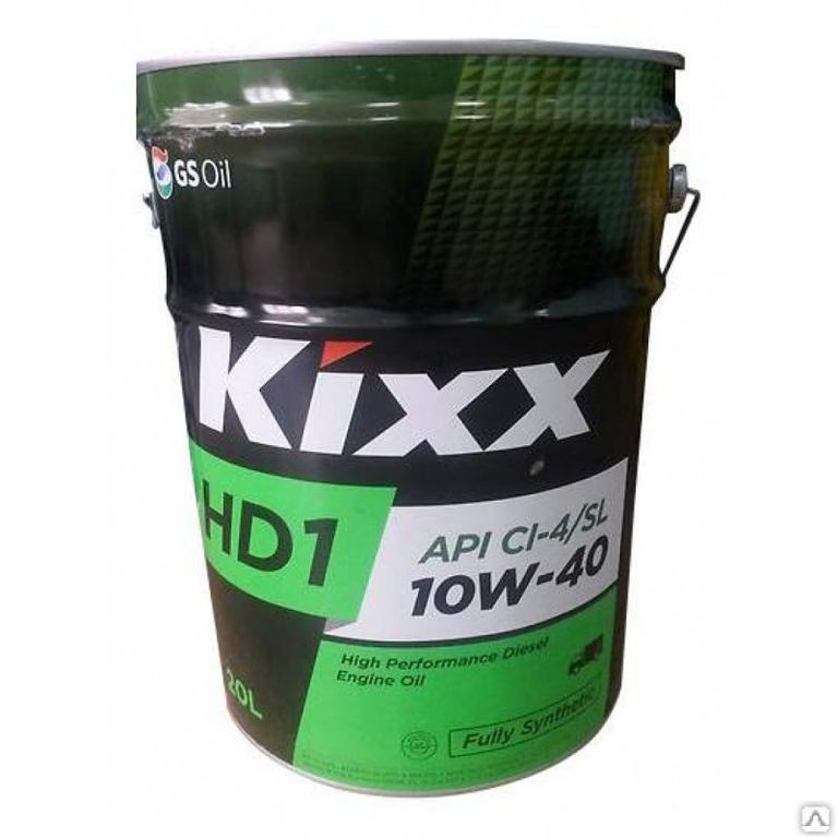 Масло моторное Kixx HD1 CI-4 10W-40 /20л синт.