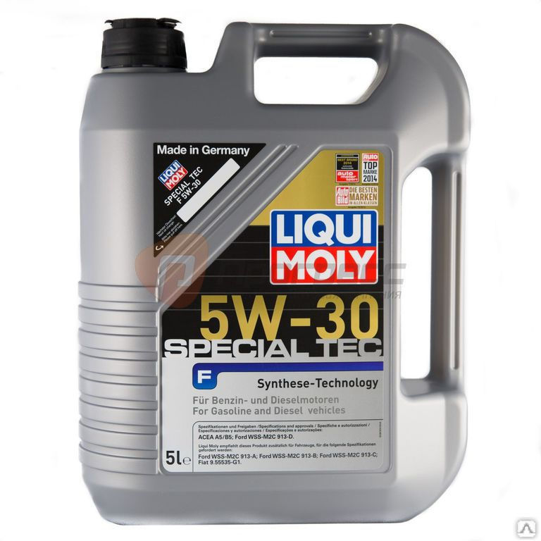 Моторное масло LIQUI MOLY Special Tec F 5W-30 5 л.