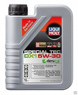 Моторное масло LIQUI MOLY Special Tec DX1 5W-30 5 л. 