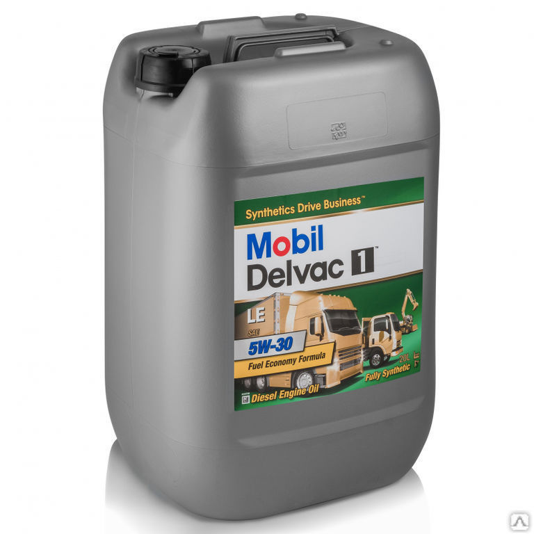 Масло моторное Mobil Delvac 1 LE 5W-30 (20л)
