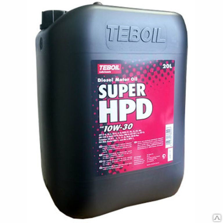 Масло моторное Teboil Super HPD 10W-30 20 л.