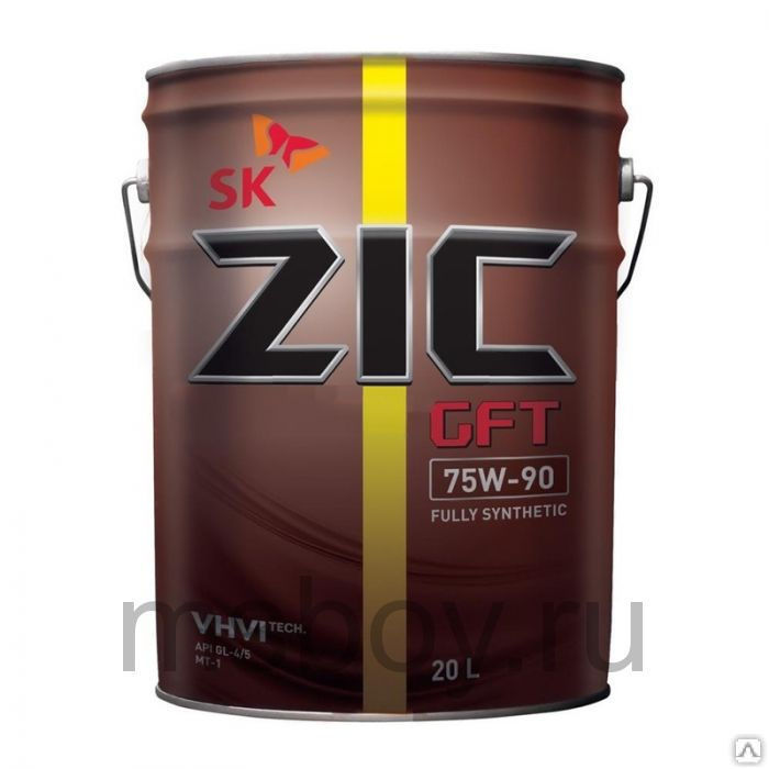 Трансмиссионное масло ZIC GFT 75W90 20л
