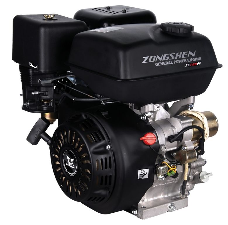 Двигатель бензиновый Zongshen ZS 168 FBE-4 zongshen