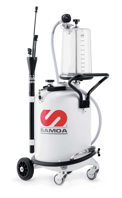 Мобильная установка для откачки отработанного масла 70 л, с предкамерой SAMOA