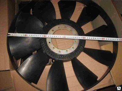 Вентилятор 646 мм (10 лопастей) Howo VG2600060446 (стройтехника)