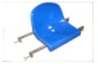 Сиденье для саней 1450 в сборе с высокой спинкой голубое MTR Marine 2