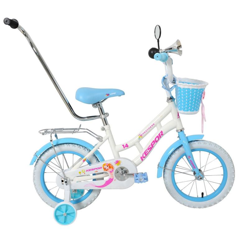 Детский велосипед Kespor Princess 14 (белый) Wels