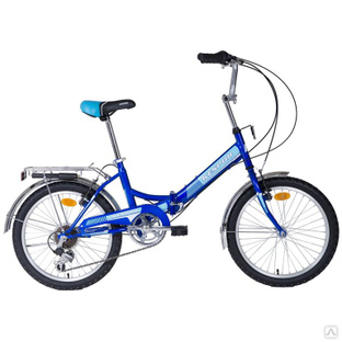Складной велосипед Kespor FS 20-6 sp cиний #1