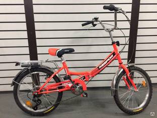 Складной велосипед Kespor FS 20-6 sp красный #1