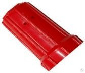 Колпак универсальный пластиковый красный для баллонов 50 л