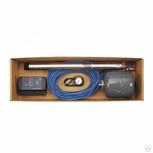 Установка насосная на скважину Grundfos SQE Pack 3-105 (кабель 80 м) #1