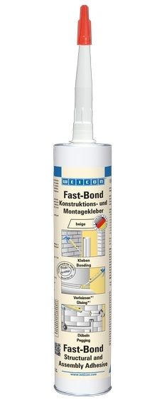 Монтажный полиуретановый клей герметик WEICON Fast-Bond 310 мл