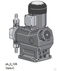 Мембранный насос-дозатор с моторным приводом Vario C