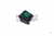 Переключатель клавишный с подсветкой и влагозащитой KCD4-130/4PN FS on-off 4 контакта 15A, 250В (зелёный) 1