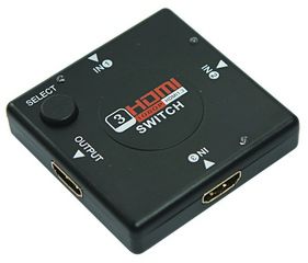 Разветвитель 3гн.HDMI (вход) - 1гн.HDMI (выход) "Rexant"