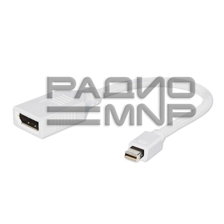 Переходник шт. mini DisplayPort - гн. DisplayPort шнур 16см "Cablexpert" 1