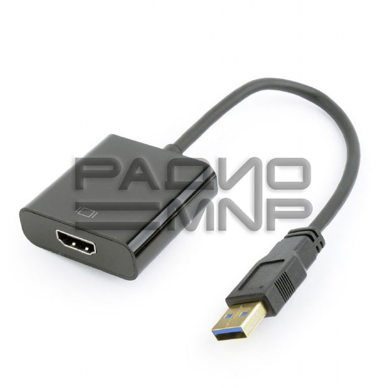 Конвертер шт. USB 3.0 - гн. HDMI "Cablexpert" 1
