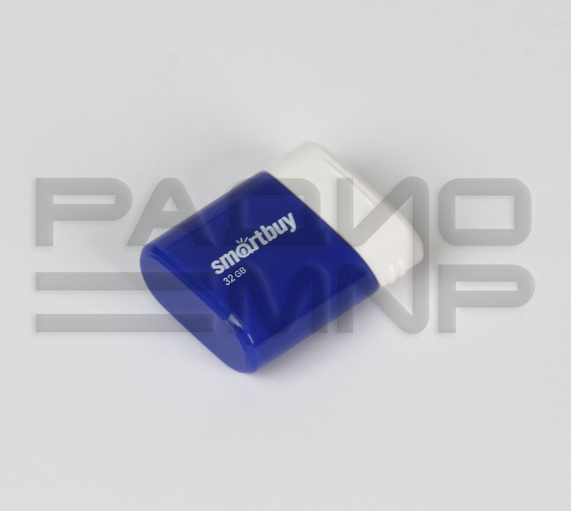USB 2.0 Flash накопитель 32GB SmartBuy Lara, синий 2