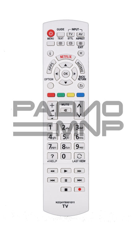 Пульт ДУ Panasonic N2QAYB001011 LCD TV (Netflix)