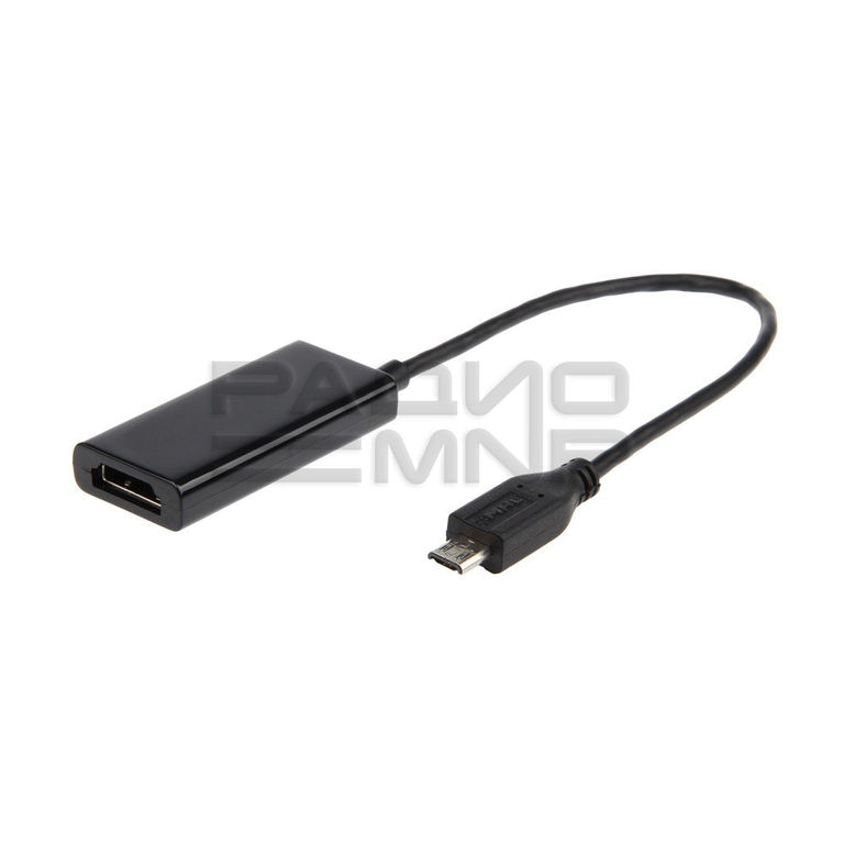 Кабель MHL, HDTV конвертер (HDMI/Micro USB) "Cablexpert" 1