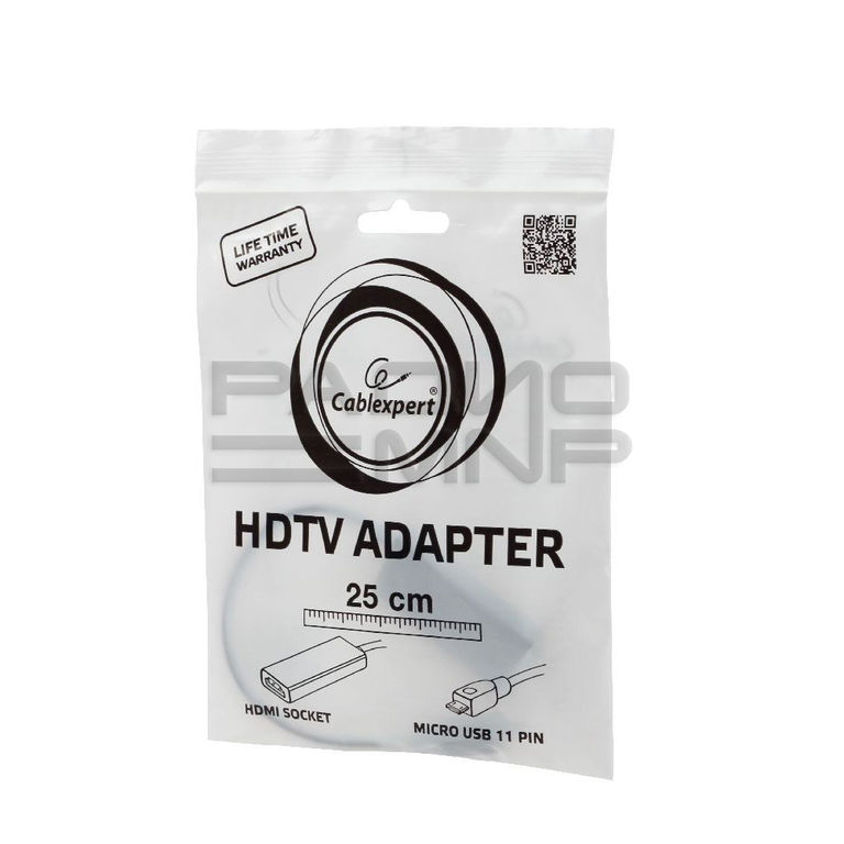 Кабель MHL, HDTV конвертер (HDMI/Micro USB) "Cablexpert" 2