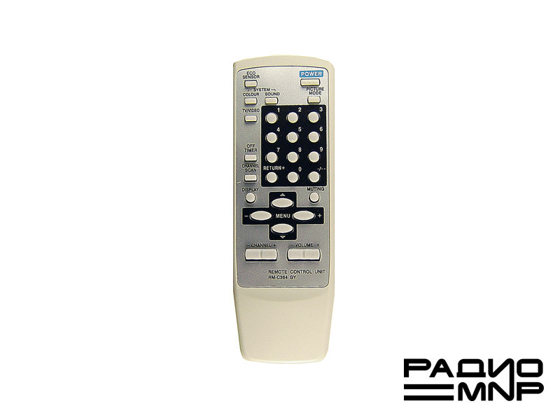 Пульт ДУ JVC RM - C364 TV (белый)