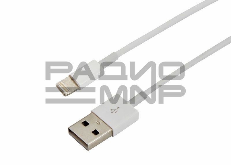 USB кабель шт.USB (A) - шт.Lightning 1,0м "Rexant"