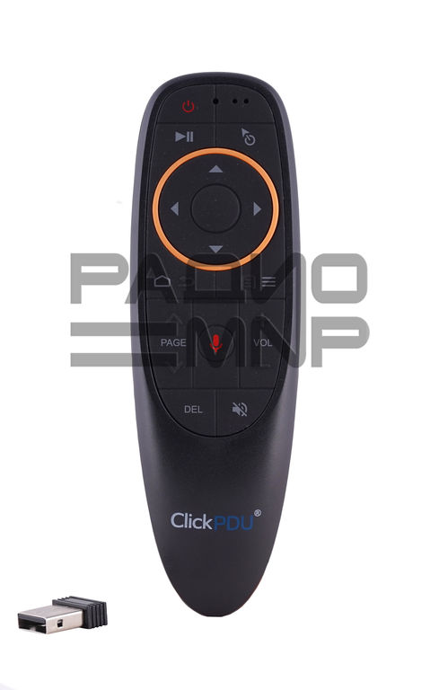Пульт ДУ универсальный ClickPDU G10S Air Mouse с гироскопом и голосовым управлением для Android TV Box, PC