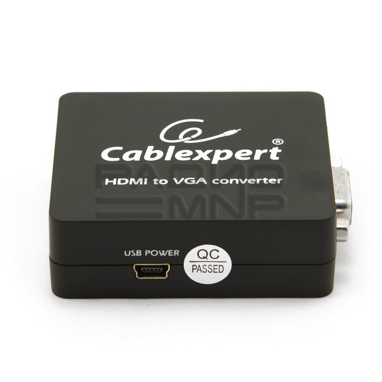 Конвертер вход гн.HDMI - гн.VGA выход "Cablexpert" 4